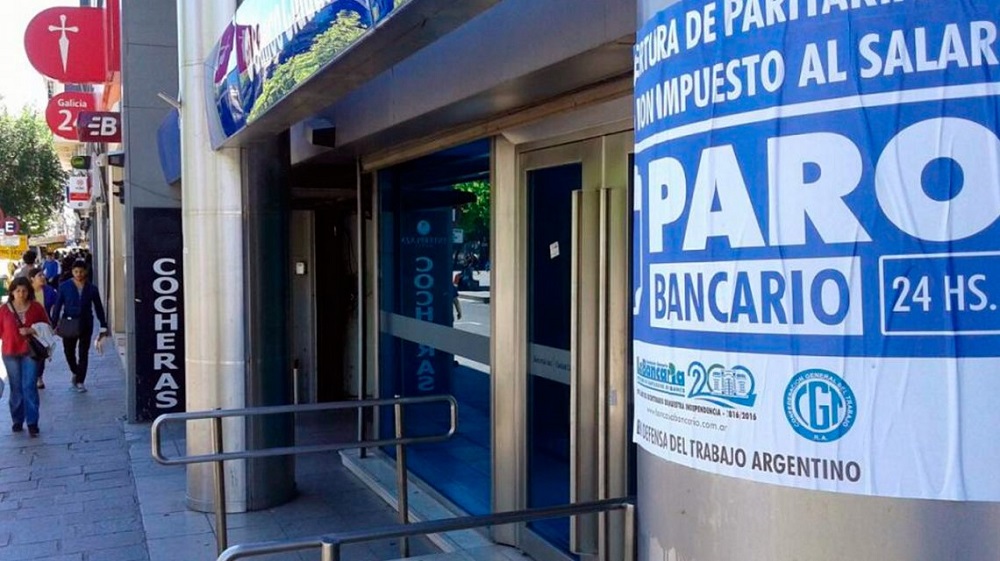 Córdoba paro bancario