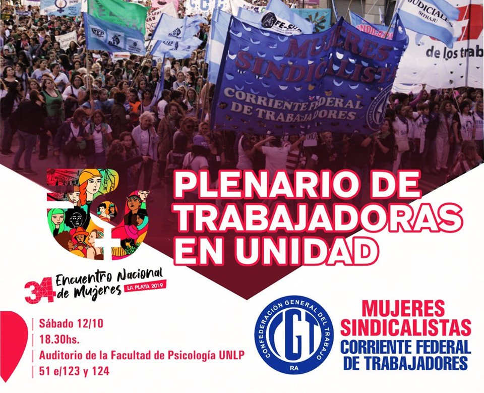 Mujeres Sindicalistas La Plata