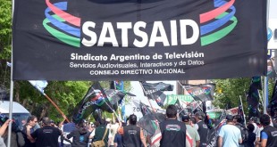Neuquén: Trabajadores nucleados en el Sindicato Argentino de Televisión, Servicios Audiovisuales,mantienen su reclamo por el pago del 40% de zona desfavorable.