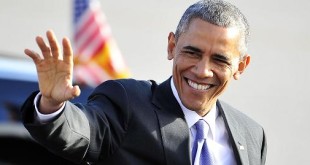 Barack Obama saludo